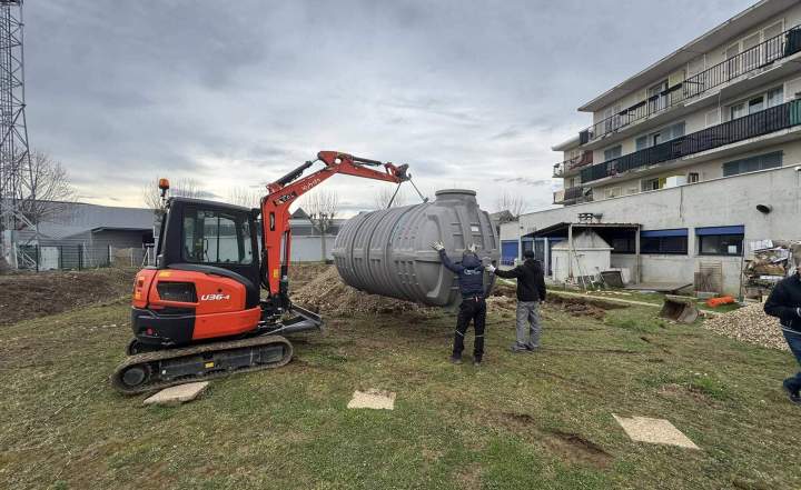 Installation de fosse septique Beynost